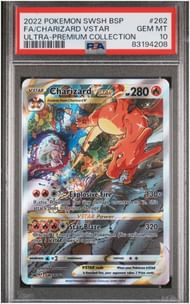 Charizard VStar in Ultra-Premium Collection (Image via PSA)